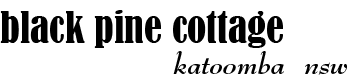 Black Pine Cottage Logo
